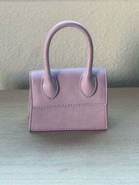 Amazon Mauve Mini Top-Handle Bag